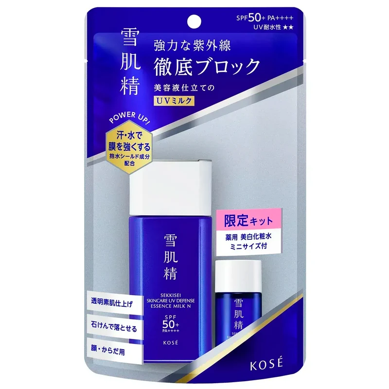 Sekkisei UV Essence Milk Day Sunscreen Skincare SPF Protection