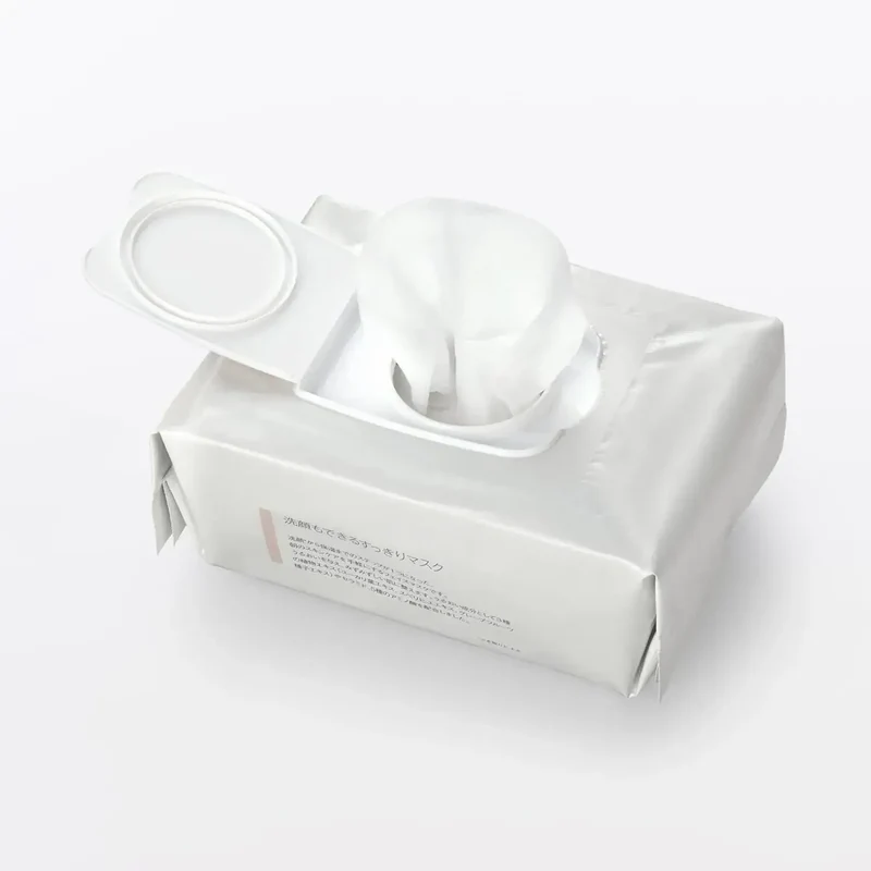 Muji Clean Face Mask 30-Pack 9.5 fl oz Gentle Skincare