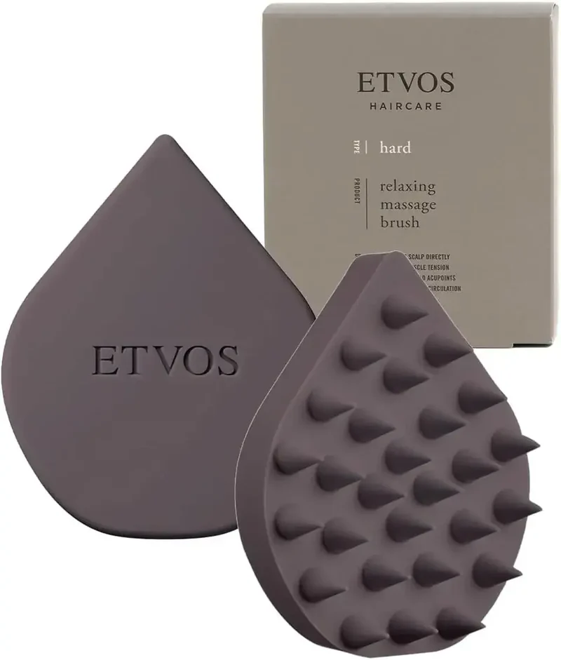 Etvos Relaxing Massage Scalp Shampoo Brush for Deep Cleanse