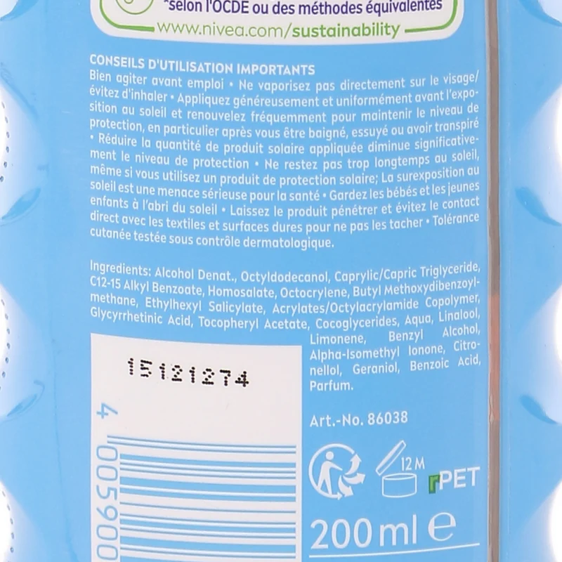 Spray protect et activateur de bronzage SPF 30