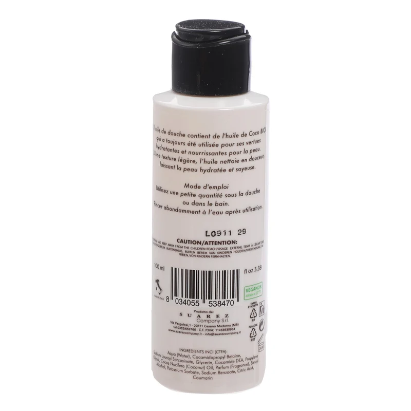 Coffret huiles de douche et soins