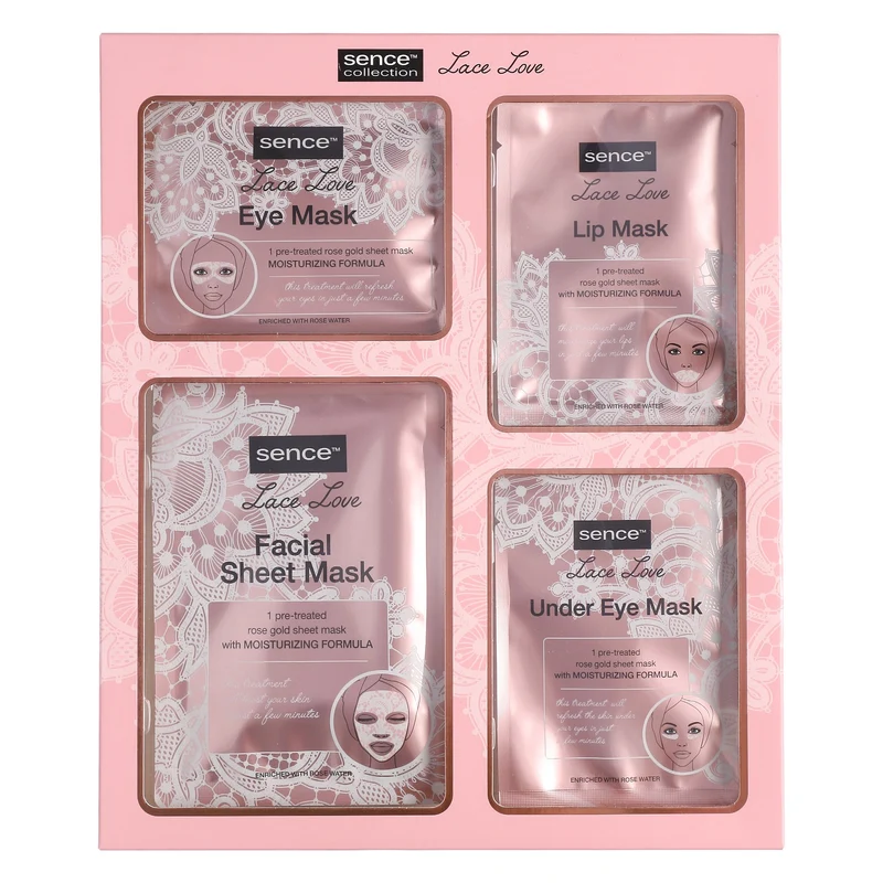 Coffret 4 masques pour visage