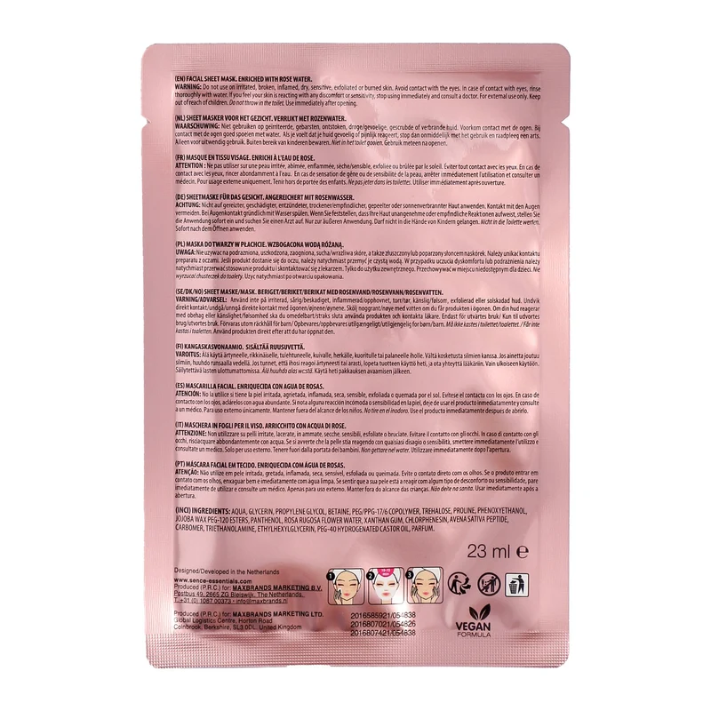 Coffret 4 masques pour visage