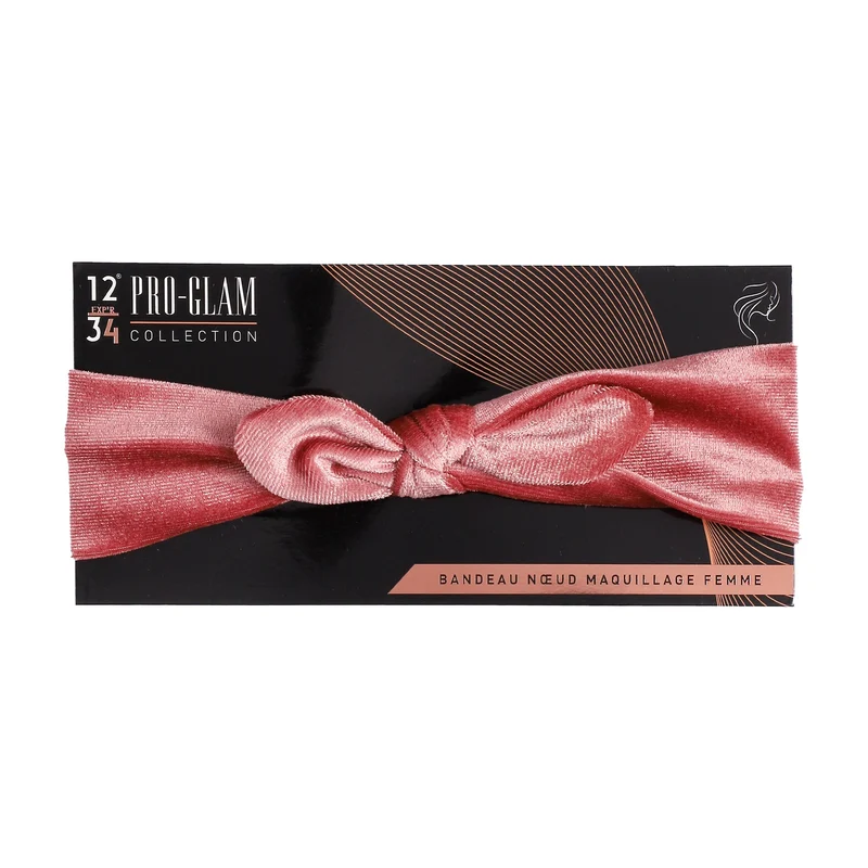 Bandeau nœud pour maquillage