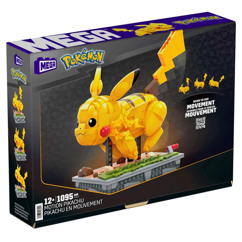 MEGA - Pikachu en Mouvement Pokémon