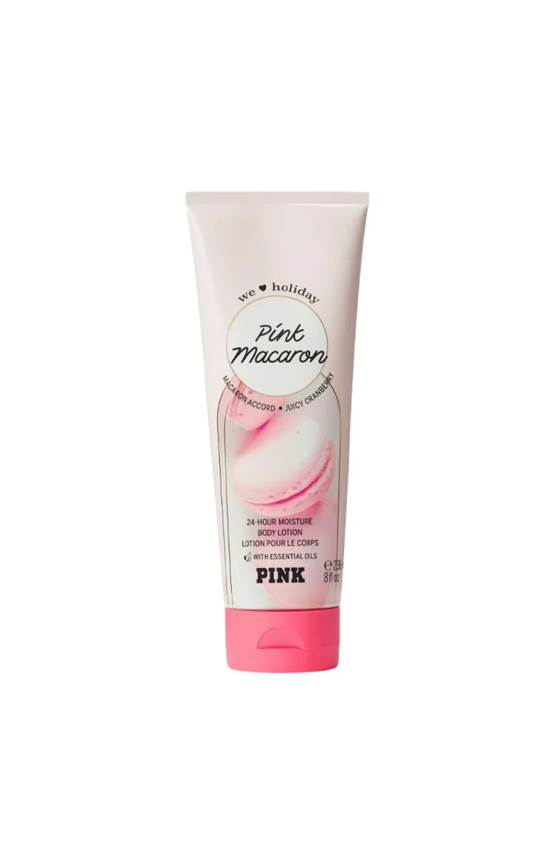 Lait hydratant - Pink Macaron - Macaron & cranberry - Corps - 236 ml