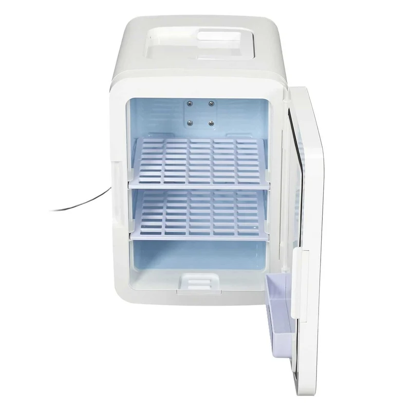 Réfrigérateur à cosmétiques avec miroir led