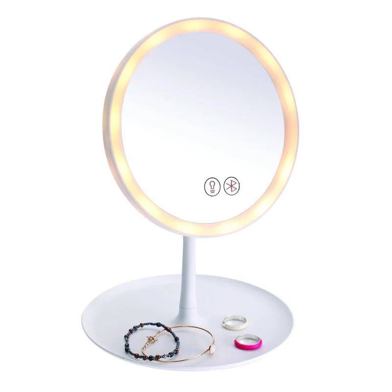 MIROIR ENCEINTE BLUETOOTH LED USB