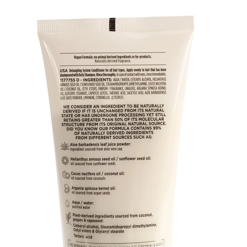 Crème démêlante Aloe vera