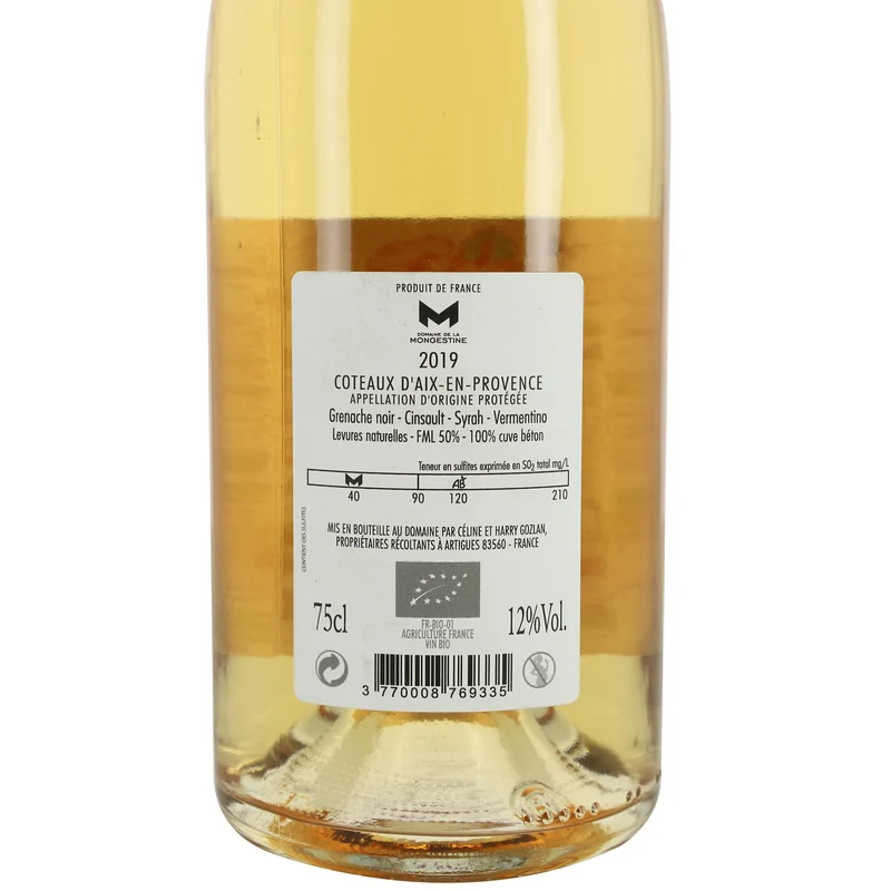 Domaine de la Mongestine d'Aix en Provence 2019