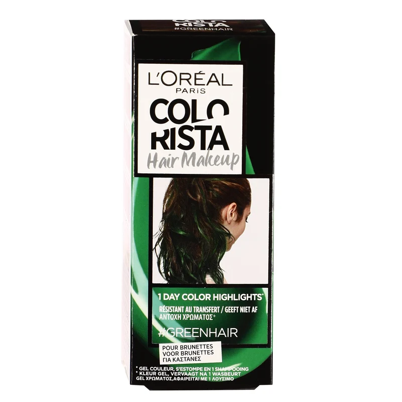 Coloration 1 jour vert