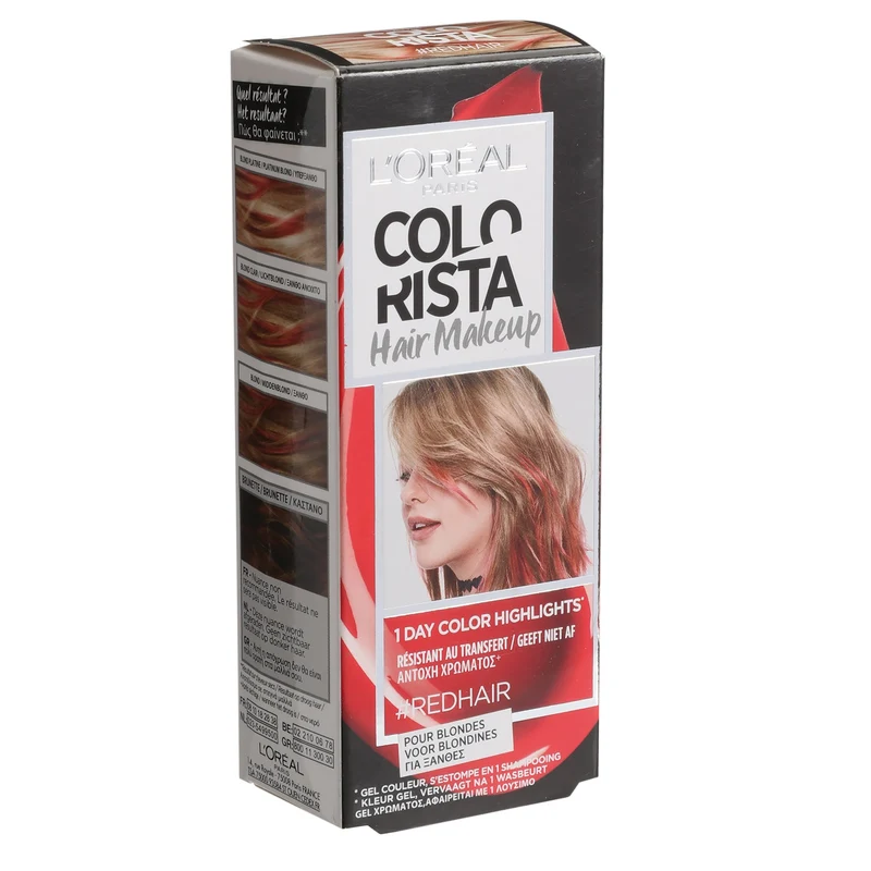 Coloration 1 jour rouge