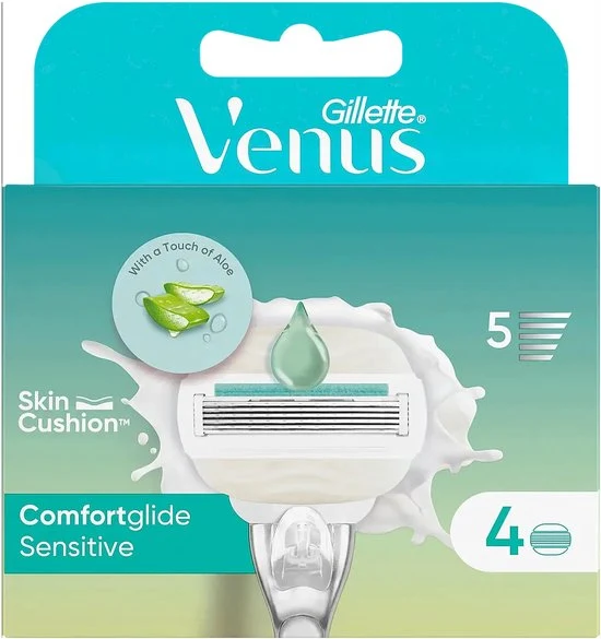 Gillette Venus Comfortglide Sensitive- 4pack