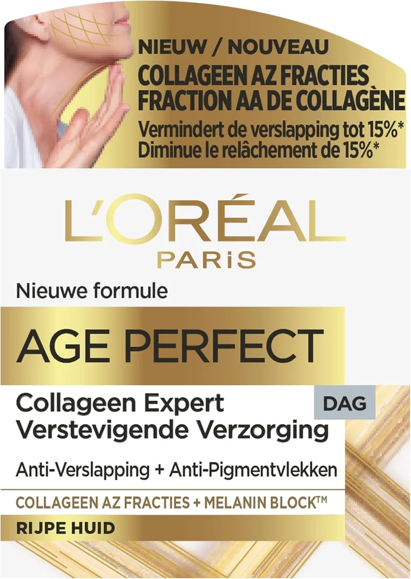 L’Oréal Paris Age Perfect Dagcrème Anti-verslapping en-pigmentvlekken - Rijpe huid - 50ml
