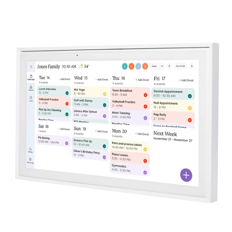 SKYLIGHT - Calendrier Intelligent à Écran Tactile de 15 po *Boite Ouverte*