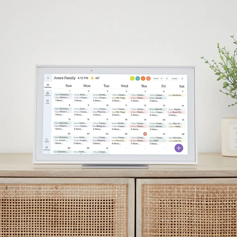 SKYLIGHT - Calendrier Intelligent à Écran Tactile de 15 po *Boite Ouverte*
