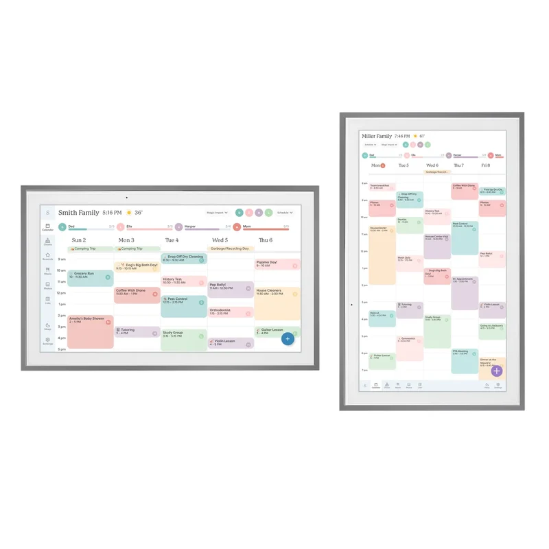 SKYLIGHT - Calendrier Intelligent à Écran Tactile de 15 po *Boite Ouverte*
