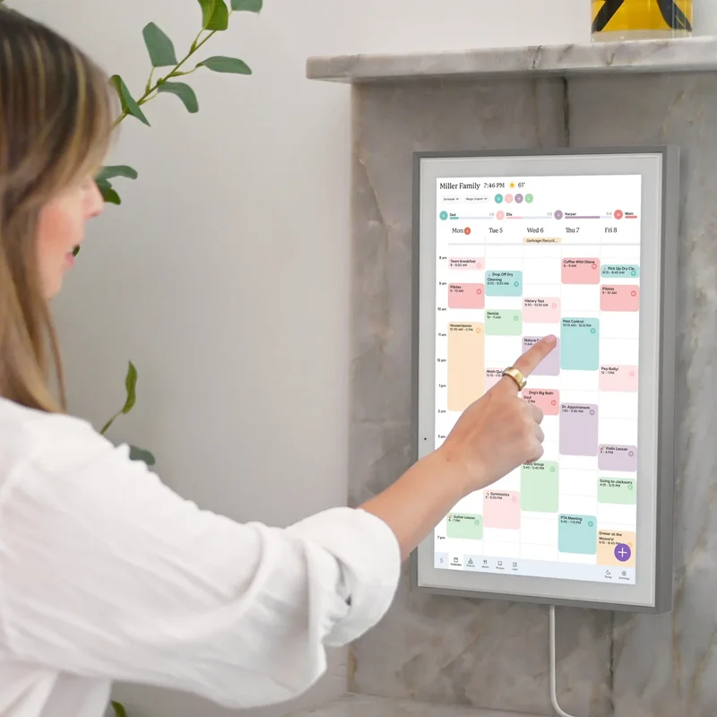 SKYLIGHT - Calendrier Intelligent à Écran Tactile de 15 po *Boite Ouverte*