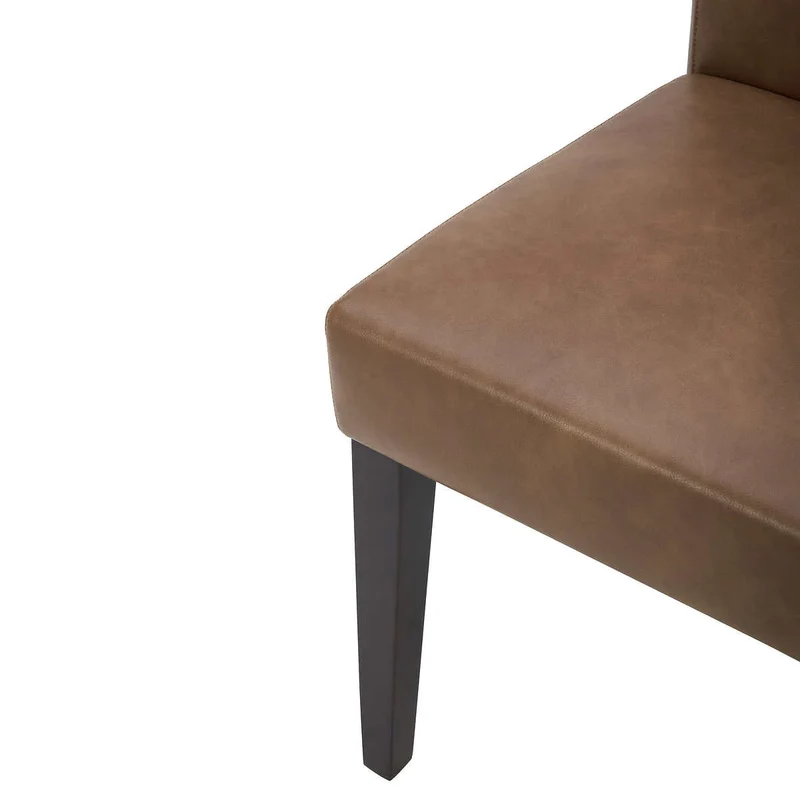 BECKETT - Ensemble de 2 Chaises de Salle à Manger Contemporaine