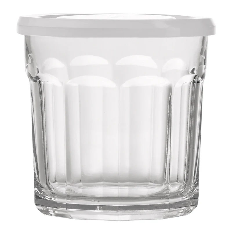 LIBBEY - Ensemble de 8 Verres avec Couvercles Atria