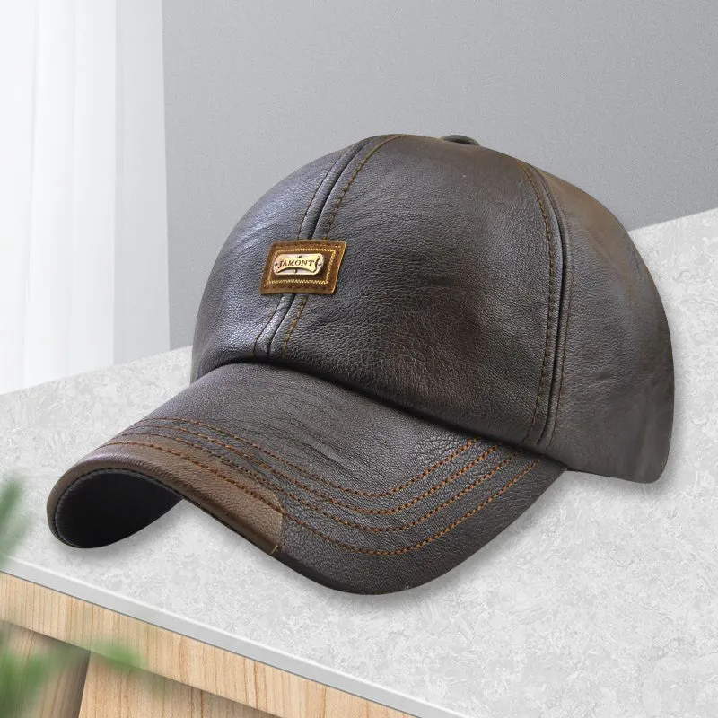 Cappello Unisex in PU Pelle – Regolabile e Isolato Termicamente