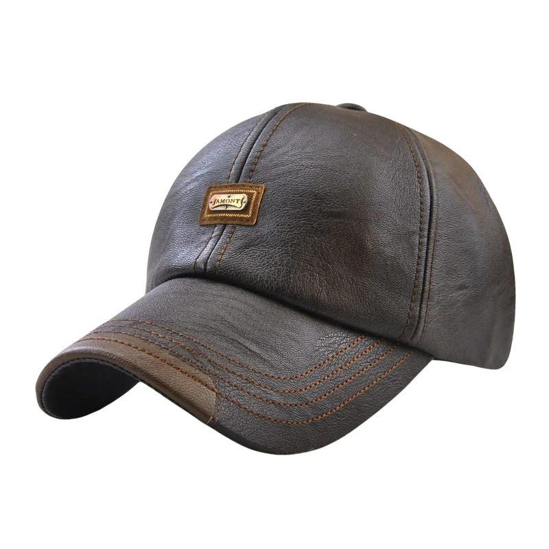 Cappello Unisex in PU Pelle – Regolabile e Isolato Termicamente