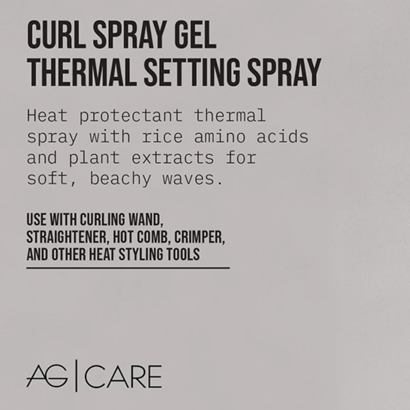 Spray de fixation thermique "Spray Gel" (237ml/8.0oz)