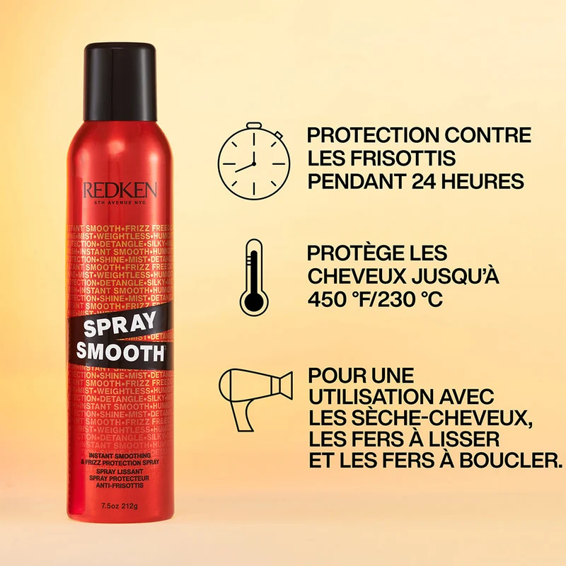 Spray lissant anti-frisottis "Spray Smooth" (225ml/7.5oz)