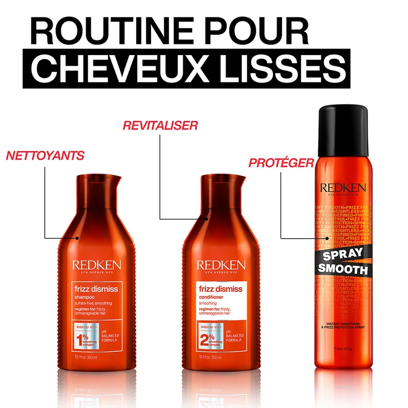 Spray lissant anti-frisottis "Spray Smooth" (225ml/7.5oz)