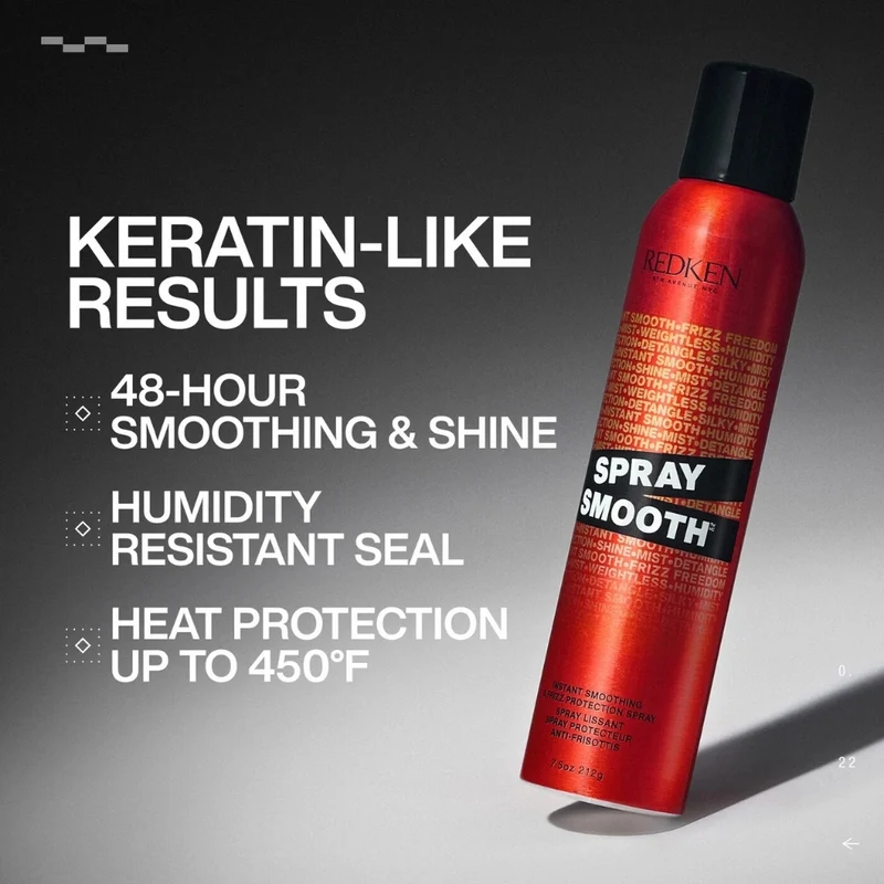 Spray lissant anti-frisottis "Spray Smooth" (225ml/7.5oz)