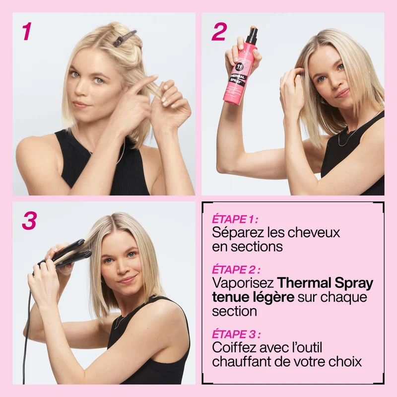 Spray protecteur thermique "Hot Set"