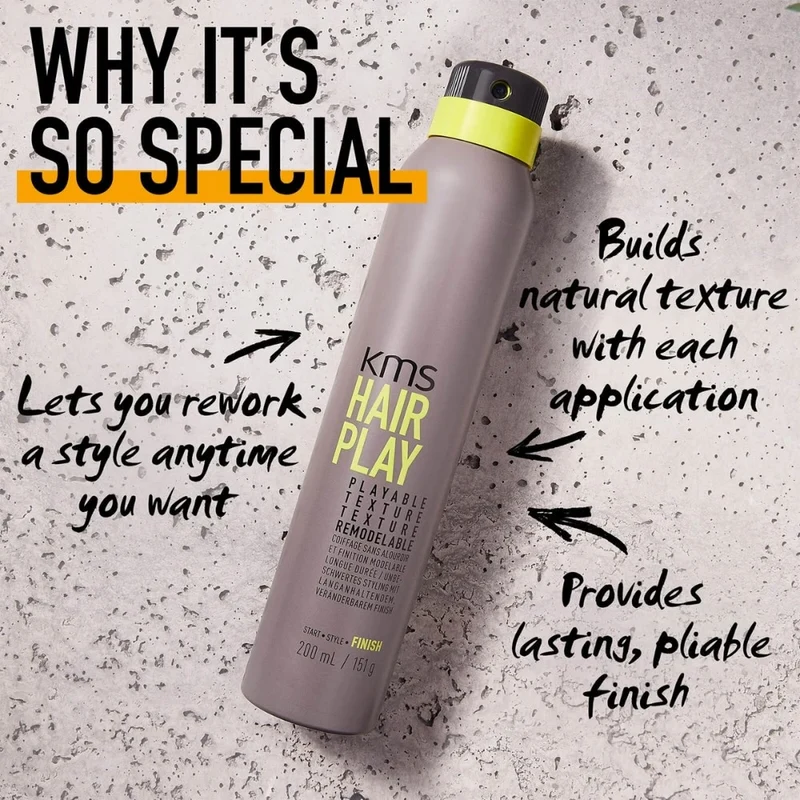 Spray texture remodelable "HairPlay" (149g/5.2oz)