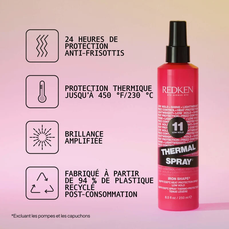 Spray thermo-protecteur "Thermal Spray Iron Shape 11" (250ml/8.5oz)