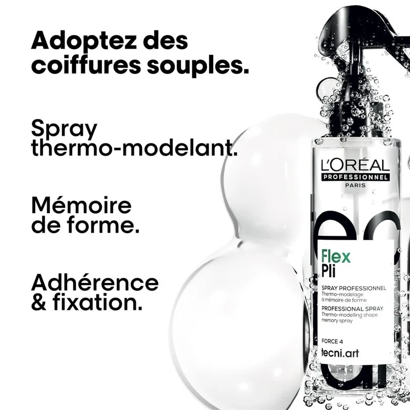 Spray thermo-modelant "Flex Pli" (190ml/6.4oz)