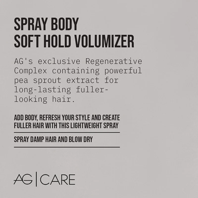 Spray volumisant à tenue douce "Spray Body" (148ml/5.0oz)