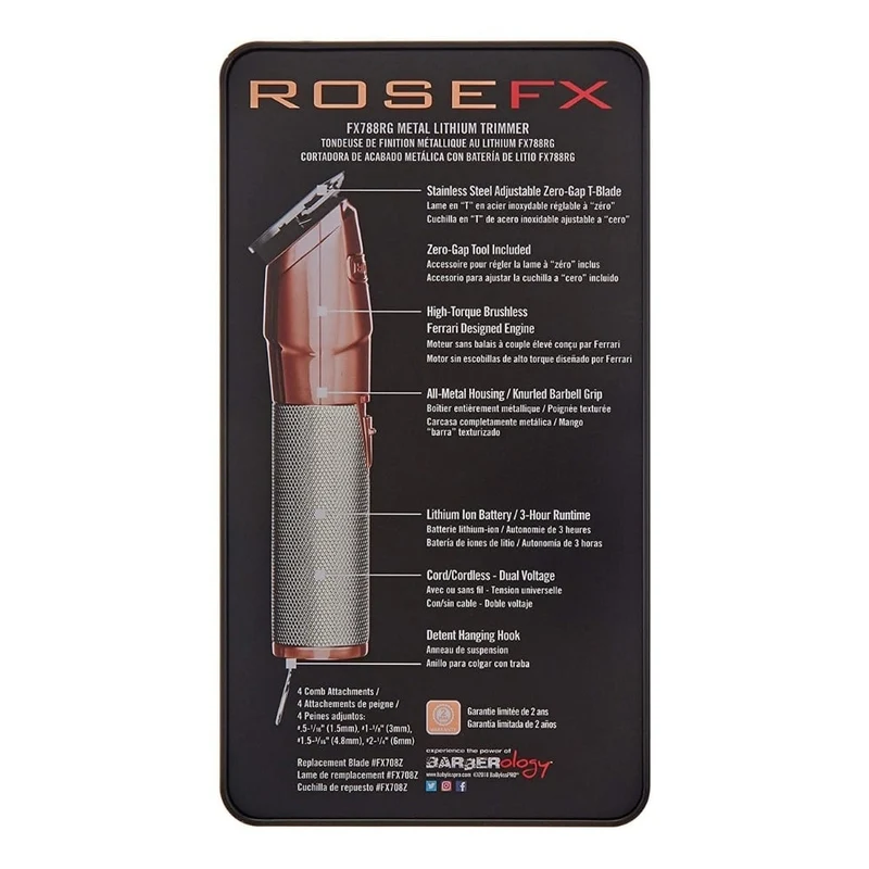 Tondeuse de finition "FX788RG" - RoseFX
