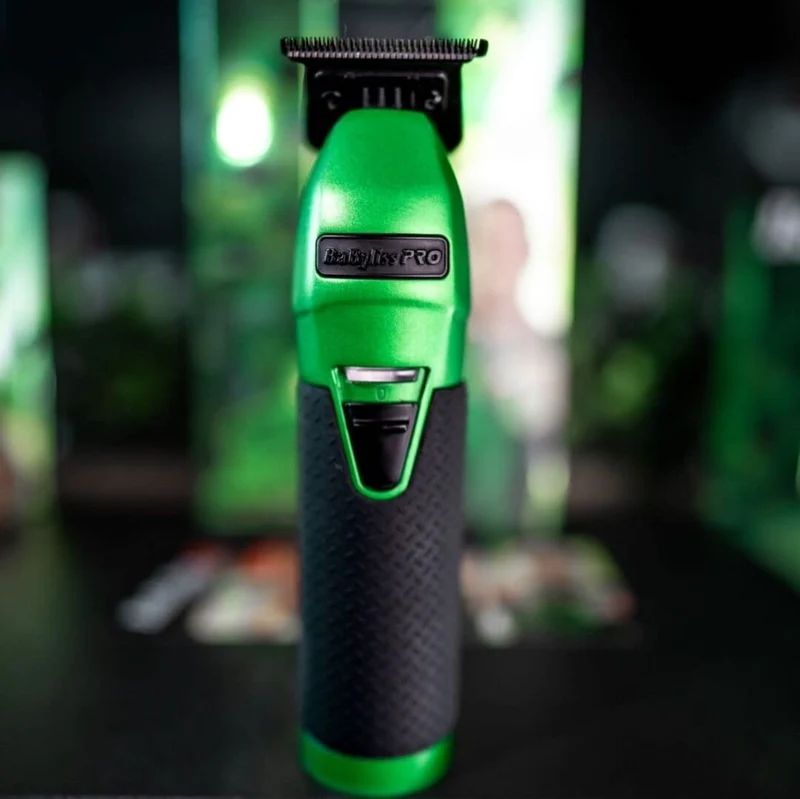 Tondeuse de finition métallique "FX787GI" Édition Influenceur "Patty Cuts" - Noir & Vert