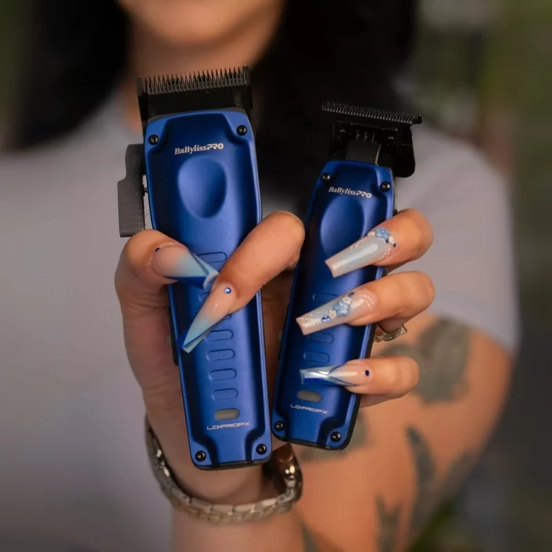 Tondeuse de finition LO-PROFX Compact "FX72" - Bleu