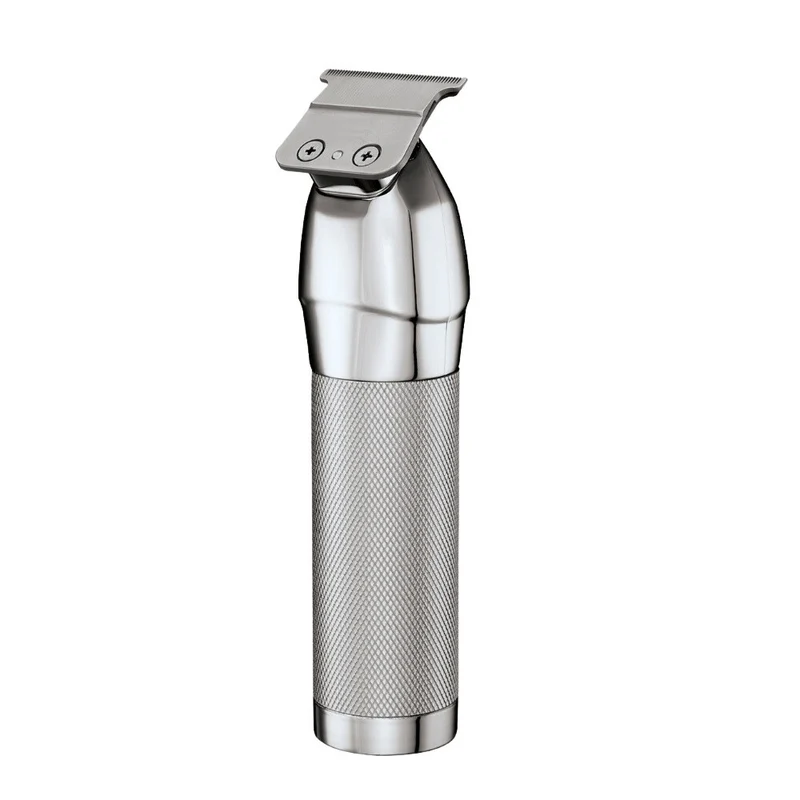Tondeuse de finition métallique sans fil avec pile lithium-ion FX787S - Argent