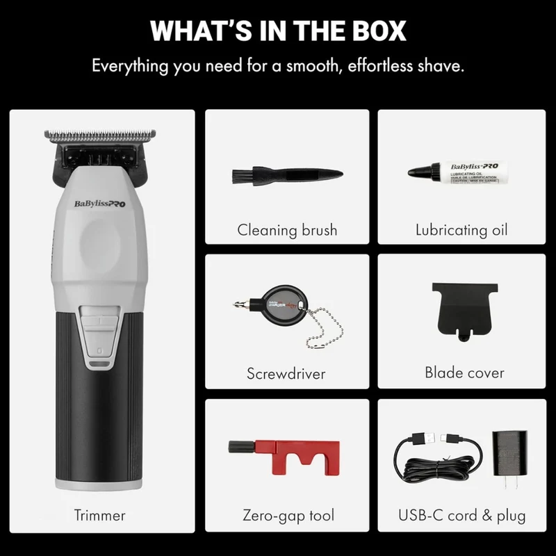 Tondeuse de finition performance professionnelle COREFX "FX76" - Gris