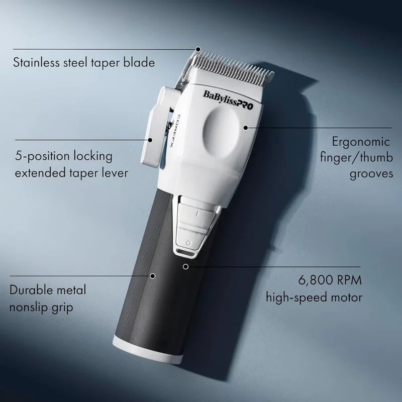 Tondeuse performance professionnelle COREFX "FX86" - Gris