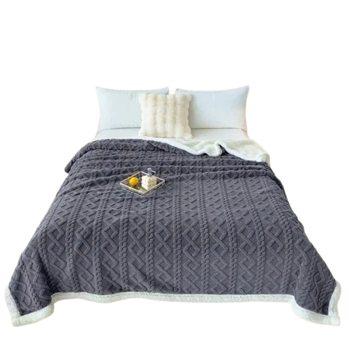 Plaid Molletonné en Flanelle ULTRA Chaud