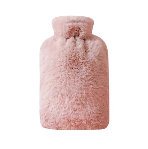 Bouillotte à Eau en Peluche Douce 1L/2L