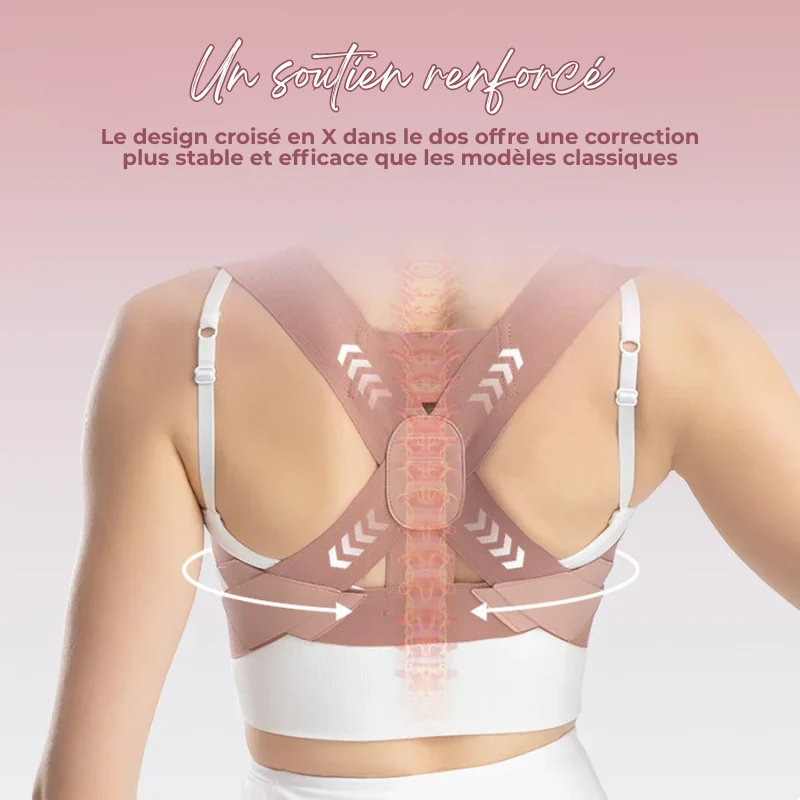Correcteur de Posture - Soulage les douleurs & Soutien la Colonne