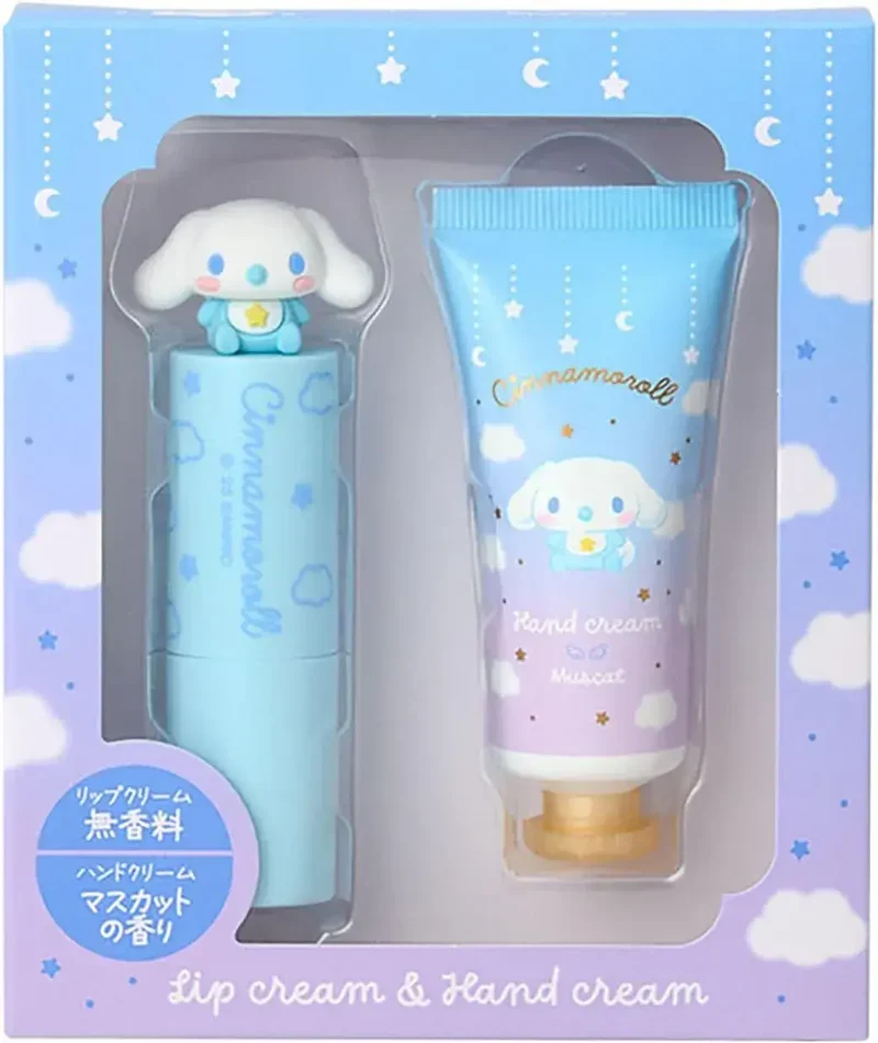 Sanrio Character Lip Balm & Hand Cream Skincare Duo for Teens