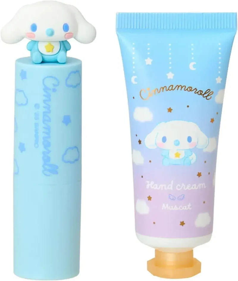 Sanrio Character Lip Balm & Hand Cream Skincare Duo for Teens