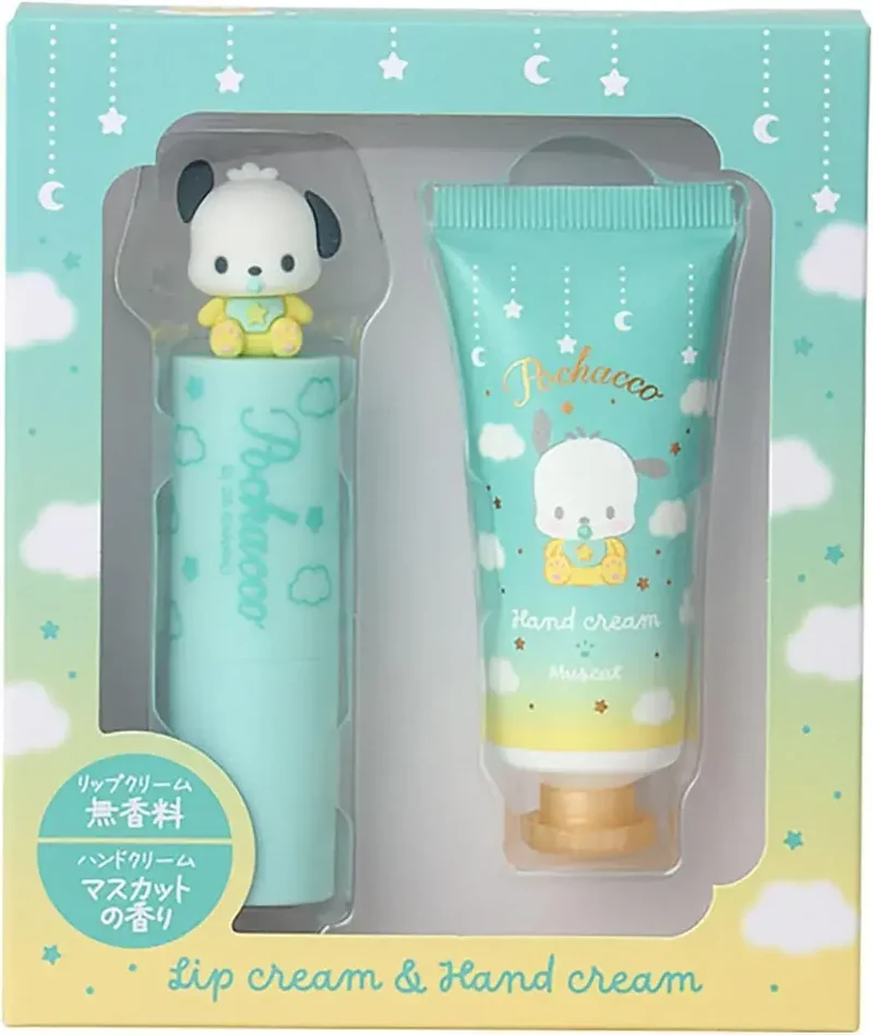 Sanrio Character Lip Balm & Hand Cream Skincare Duo for Teens