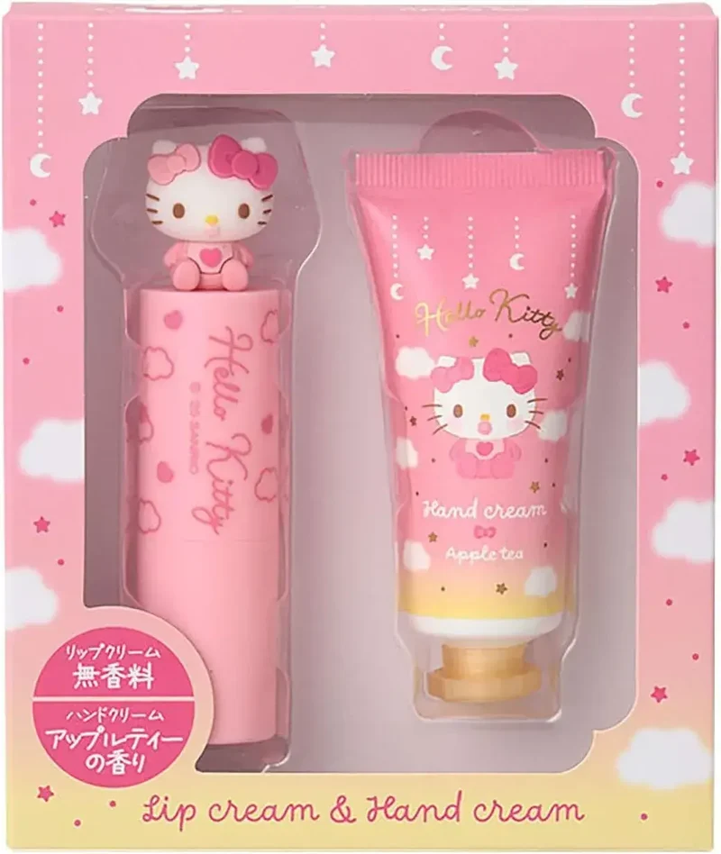 Sanrio Character Lip Balm & Hand Cream Skincare Duo for Teens