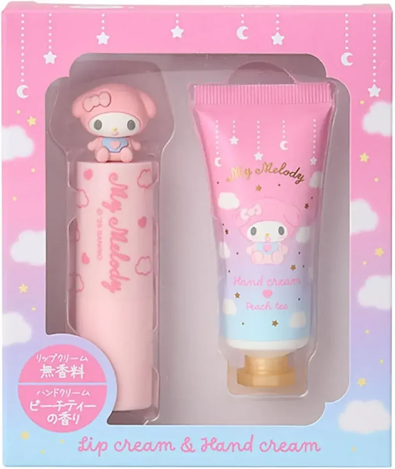 Sanrio Character Lip Balm & Hand Cream Skincare Duo for Teens