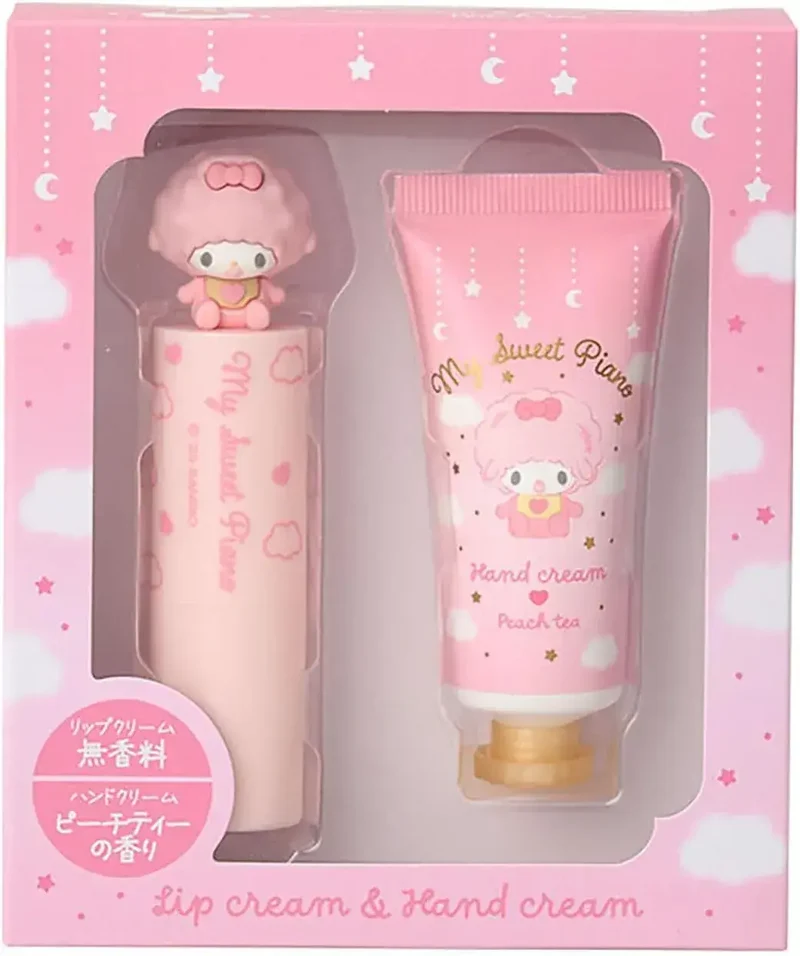 Sanrio Character Lip Balm & Hand Cream Skincare Duo for Teens